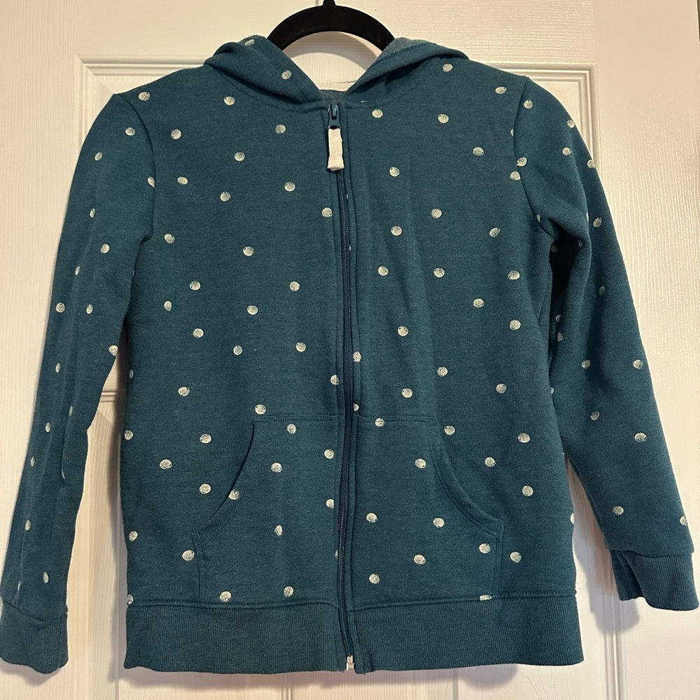 🩷 Girl’s Cat & Jack Zip Up Hoodie- Size Large 10/12